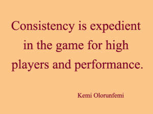 Leadership and Consistency